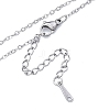 304 Stainless Steel Cable Chains Necklace for Men Women NJEW-N050-A03-S15-2