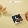 28Pcs 14 Styles Opaque Acrylic Pendants SACR-TA0001-11-8