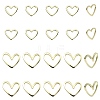 20Pcs 2 Styles Brass Linking Rings KK-YW0002-31-1