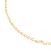 Brass Cable Chain Necklaces Making MAK-H102-01G-4