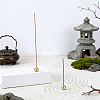 Brass Incense Burner Holder AJEW-WH0077-233C-4
