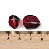 Gradient Color Transparent Glass Beads GLAA-B026-01F-3
