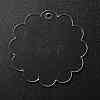 Transparent Acrylic Blank Pendants LS-TACR-Z003-01C-2