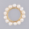 Natural Cultured Freshwater Pearl Pendants X-PALLOY-JF00380-2