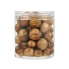 Craftdady Round Natural Wood Beads WOOD-CD0001-01-9