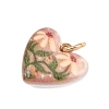 Brass Enamel Pendants LS-ENAM-I087-03E-2