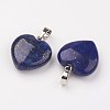 Natural Dyed Lapis Lazuli Pendants G-G956-B07-FF-2