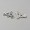 100Pcs Tibetan Style Alloy Chandelier Component Links FIND-WH0431-31G-2