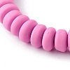 Handmade Polymer Clay Beads Stretch Bracelets Sets BJEW-JB06424-05-6