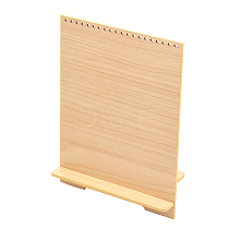 Rectangle Shape Wooden Calendar Display Holder Stand ODIS-WH0026-26A