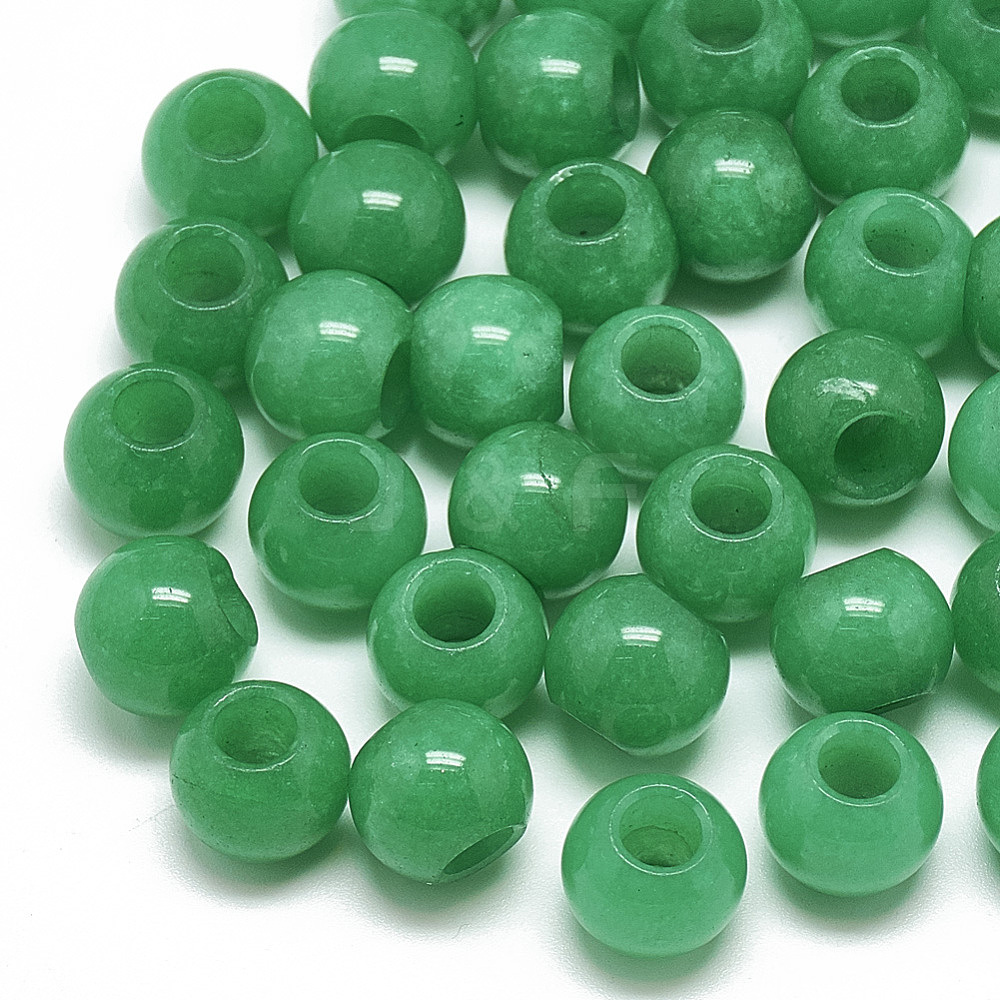 Wholesale Dyed Natural Malaysia Jade Beads - Jewelryandfindings.com