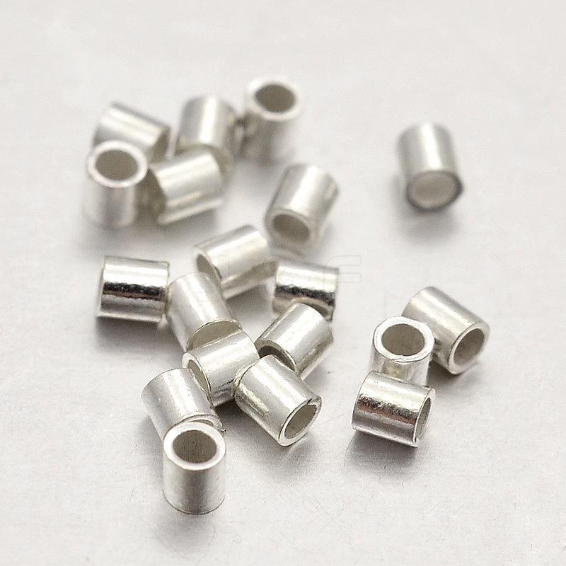 Wholesale Sterling Silver Column Bead Spacers - Jewelryandfindings.com