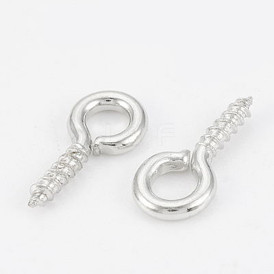 Iron Screw Eye Pin Peg Bails IFIN-S699-01C-P-NF-1