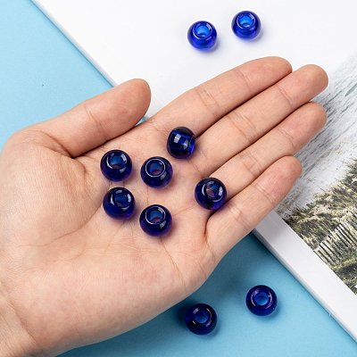 Glass European Beads GDA006-001-1
