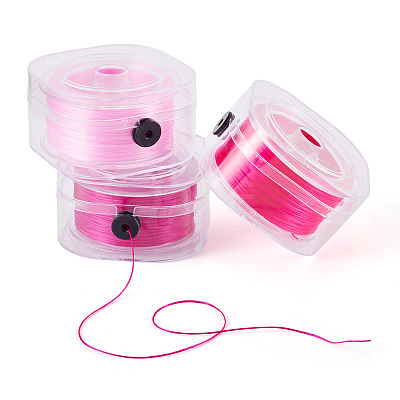 3 Boxes 3 Colors Flat Elastic Crystal String EW-TA0001-12A-1