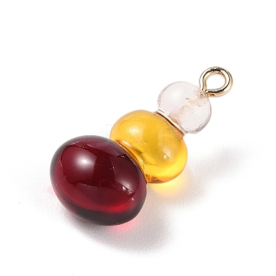 Three Color Resin Pendants RESI-Z016-01B-LG-1