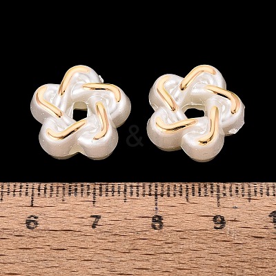 ABS Plastic Imitation Pearl Beads PL-N007-42B-1