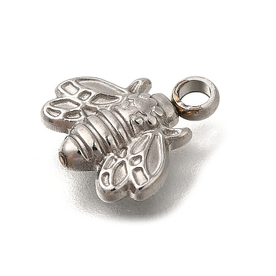 Anti-Tarnish 304 Stainless Steel Charms STAS-M075-13P-1