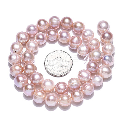 Natural Cultured Freshwater Pearl Beads Strands PEAR-N013-09B-1