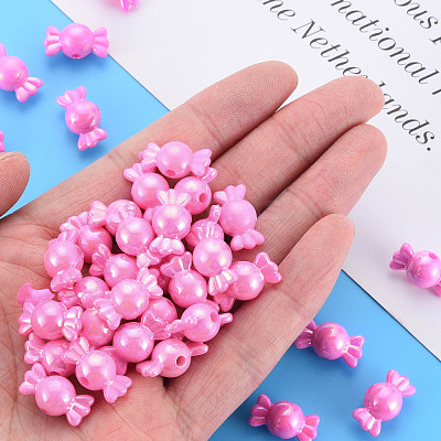 Opaque Acrylic Beads MACR-S153-83-I07-1