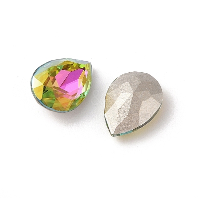 Glass Rhinestone Cabochons RGLA-L029-04A-VRLA-1