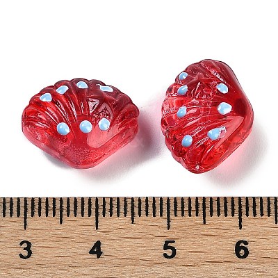 Handmade Lampwork Beads Strands LAMP-I027-11I-1