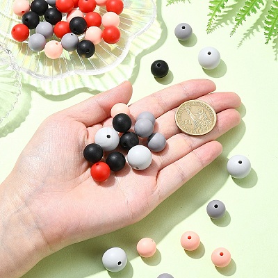 Silicone Beads SIL-YW0001-40B-1