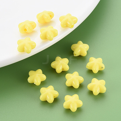 Opaque Acrylic Beads MACR-S373-26-A07-1