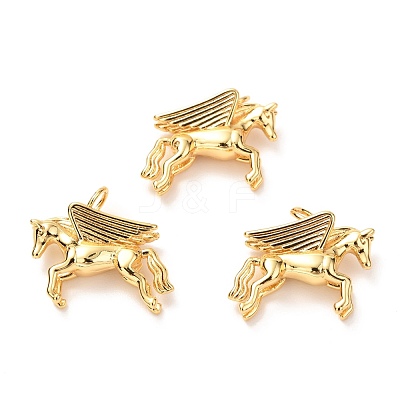 Brass Charms KK-G399-28-1