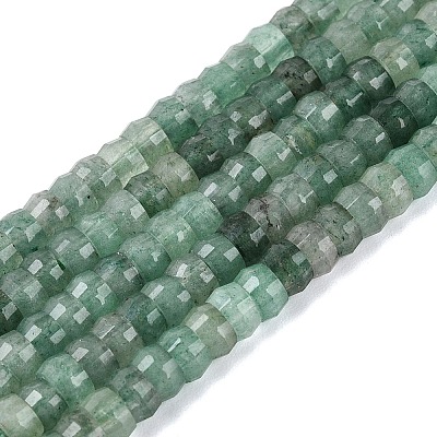 Natural Green Aventurine Beads Strands G-Q606-46A-05-1