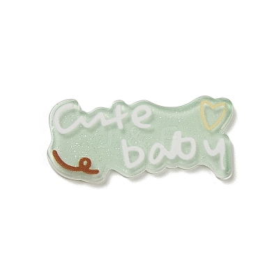 Acrylic Plastic Cabochons OACR-R269-06B-1