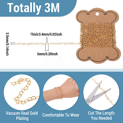 Brass Link Chains CHC-TA0001-40A-1