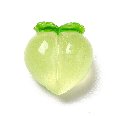 Luminous Translucent Resin Cabochons LS-RESI-B015-19C-1