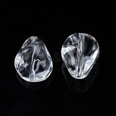 Transparent Acrylic Beads TACR-N009-35-1