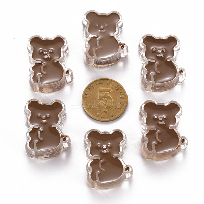 Transparent Acrylic Beads X-MACR-S374-07A-01-1