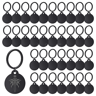 40Pcs Aluminum Keychain KEYC-NB00039-1