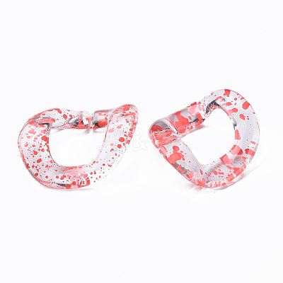 Transparent Acrylic Linking Rings OACR-N009-015A-B03-1
