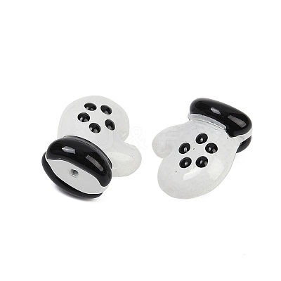 Baking Paint Glass Enamel Beads LAMP-R004-07I-1