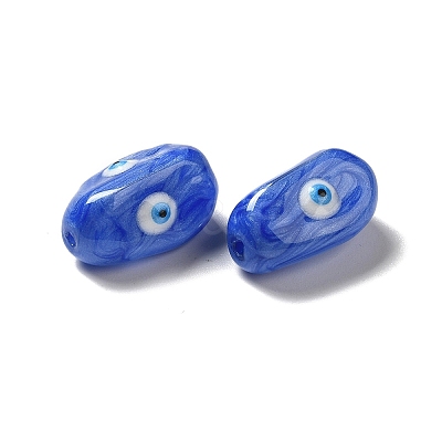 Opaque Glass Beads GLAA-E039-01C-1
