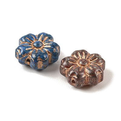 Baking Paint Glass Beads DGLA-G004-01L-1