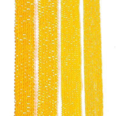 Electroplate Glass Beads Strands EGLA-A044-T6mm-A05-1