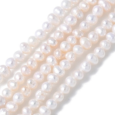 Natural Cultured Freshwater Pearl Beads Strands PEAR-I007-07F-01A-1