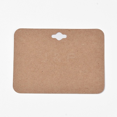 Cardboard Hair Clip Display Cards LS-CDIS-WH0007-01-1