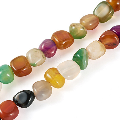 1 Strand Natural Agate Beads Strands G-TA0003-11-1