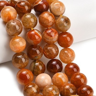 Natural Dragon Veins Agate Beads Strands GG-L001-L01-01F-1