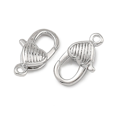 SHEGRACE Brass Lobster Claw Clasps XGRQ58302-767P-1
