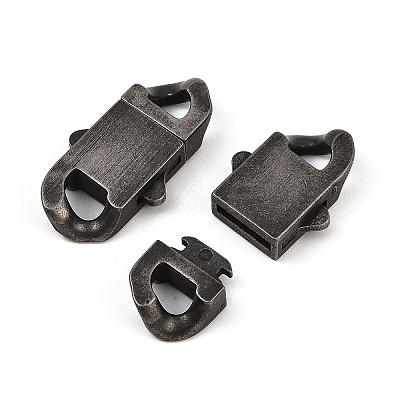 304 Stainless Steel Bayonet Clasps STAS-C127-01AS-1