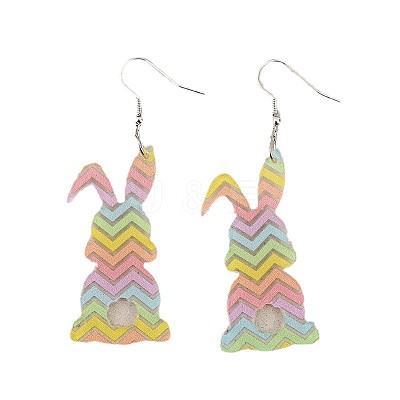 Easter Acrylic Dangle Earrings FS-WGE007A-02-1