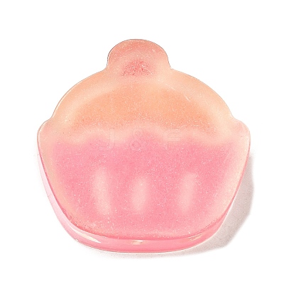 Translucent Resin Imitation Food Decoden Cabochons RESI-H147-01L-1