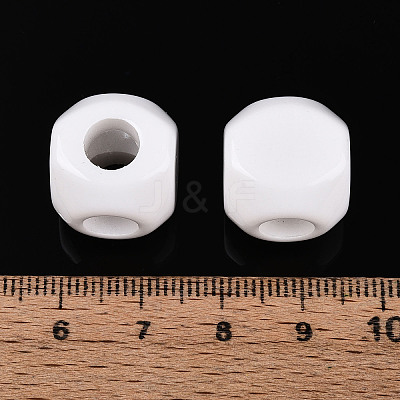 Opaque Acrylic Beads SACR-T017-54A-1